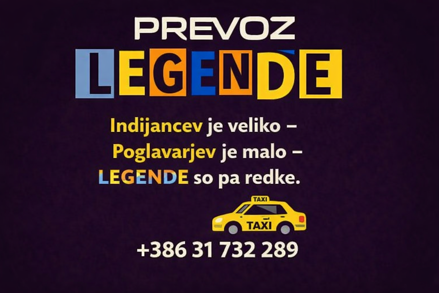 Prevoz Legende - Slovenski prevozi